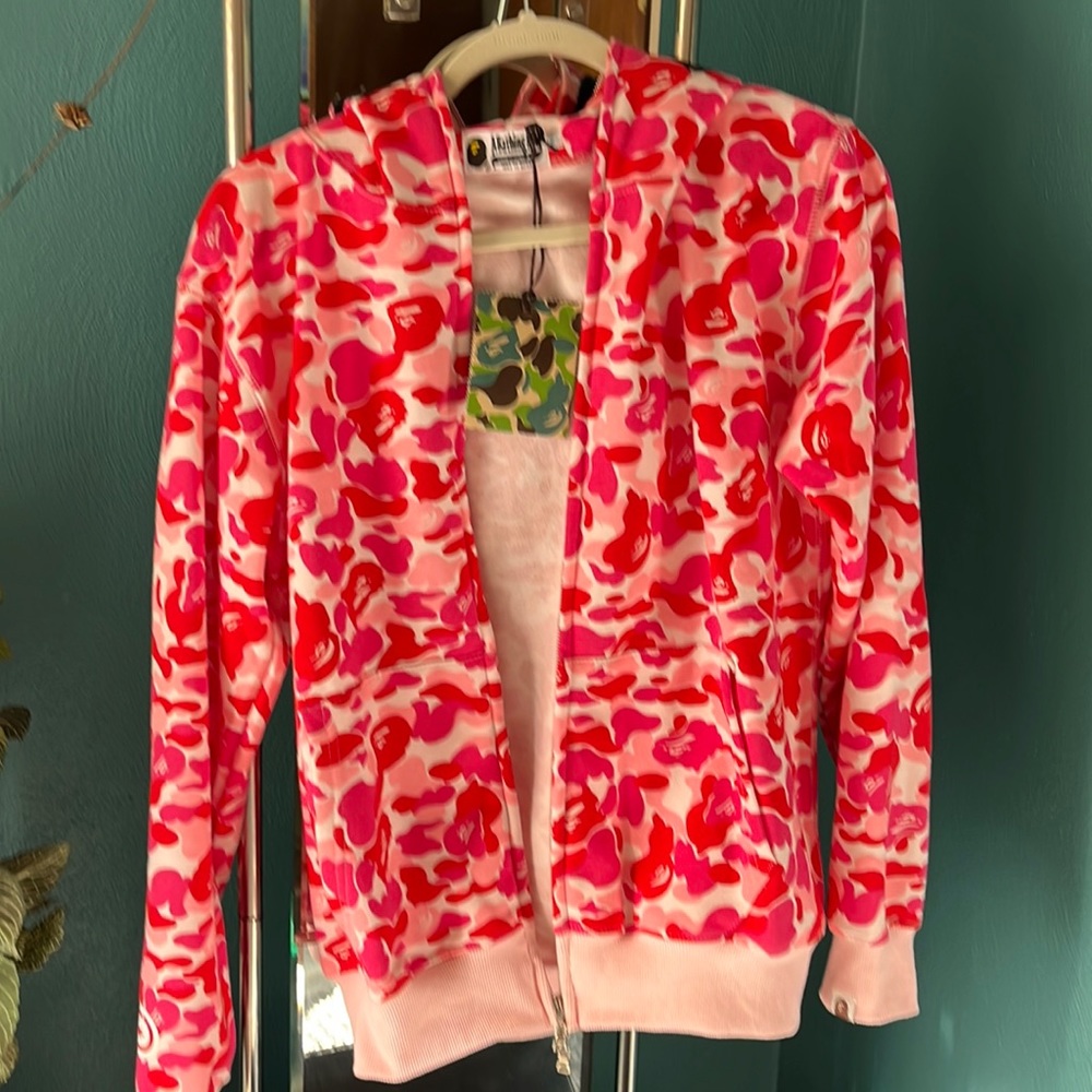 Nape fleece jacket